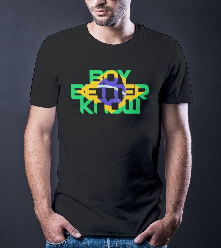 Boy Better Know Brazil Flag Skepta T-Shirt