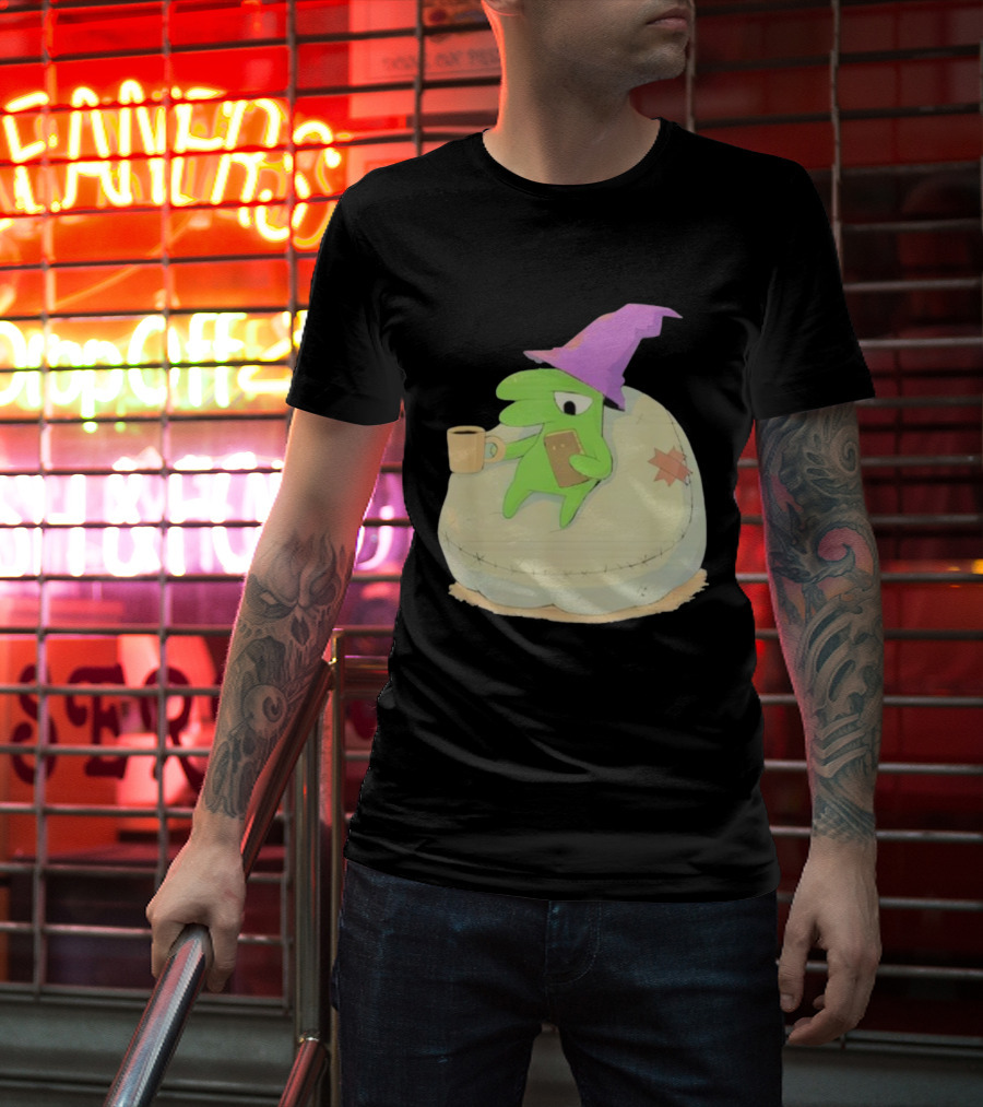 Smiling Friends Glep Vintage Witch Hat Cozy Moment T-Shirt