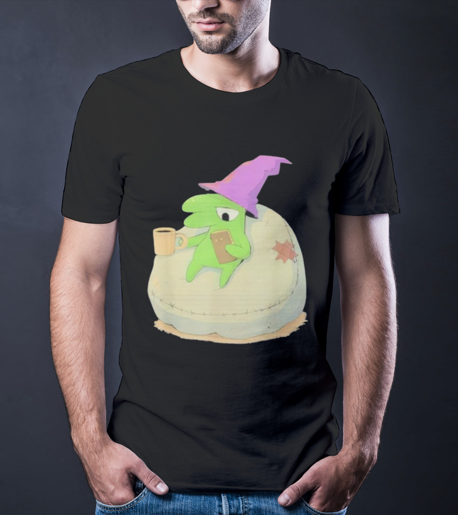 Smiling Friends Glep Vintage Witch Hat Cozy Moment T-Shirt