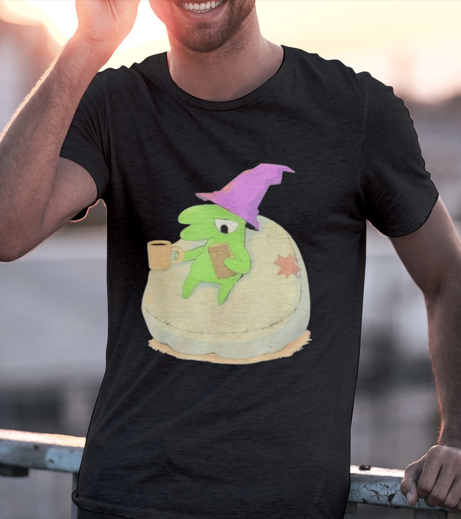 Smiling Friends Glep Vintage Witch Hat Cozy Moment T-Shirt
