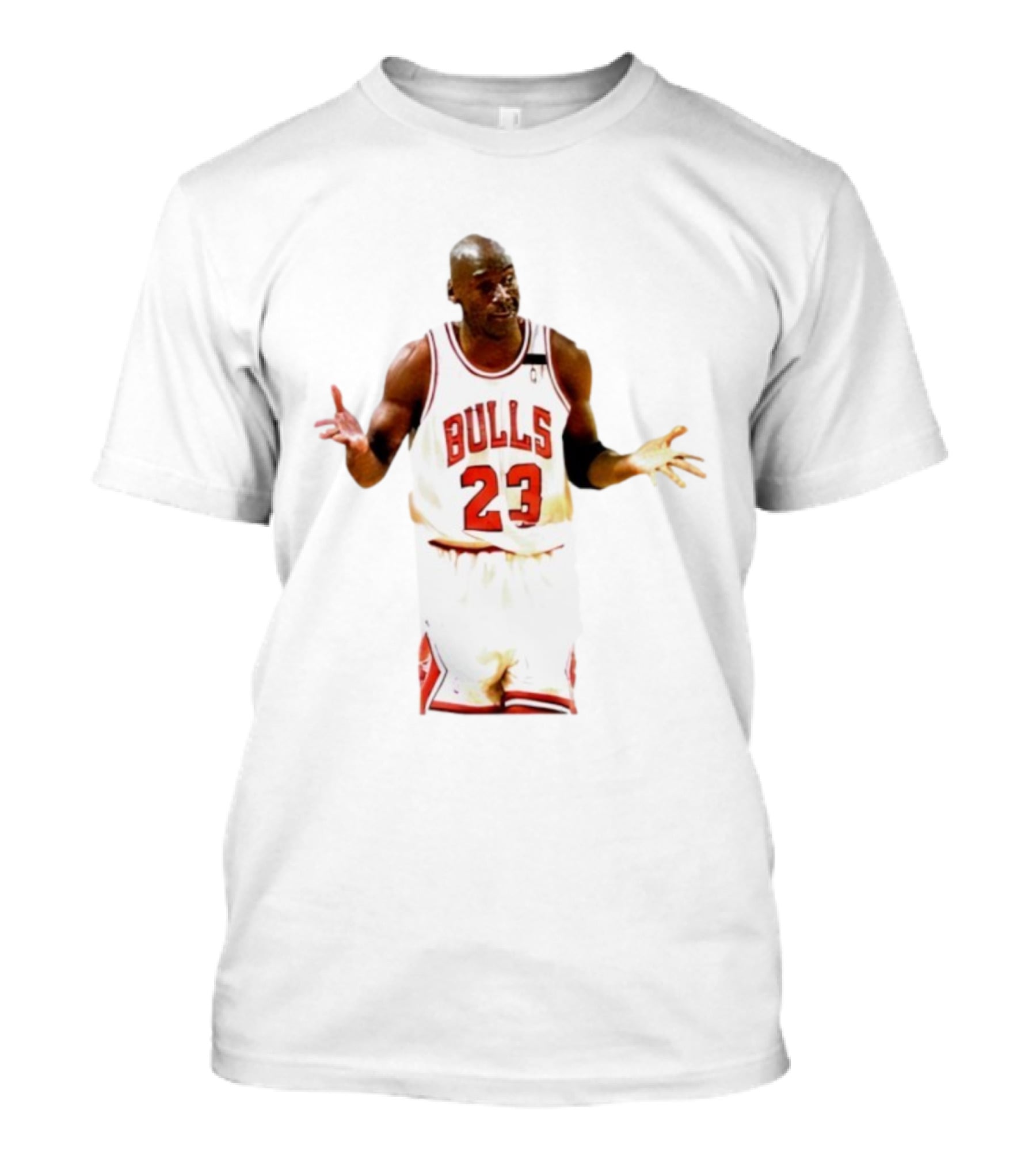 Michael Jordan Bulls Number 23 Iconic Shrug Moment T-Shirt
