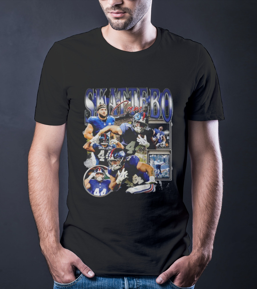 Skattebo Cam 90s Game Day Football Collection T-Shirt