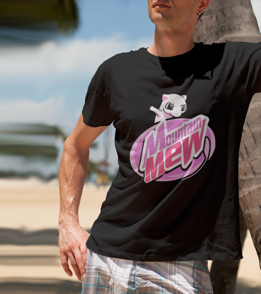 Mountain Mew Cat Pokémon T-Shirt