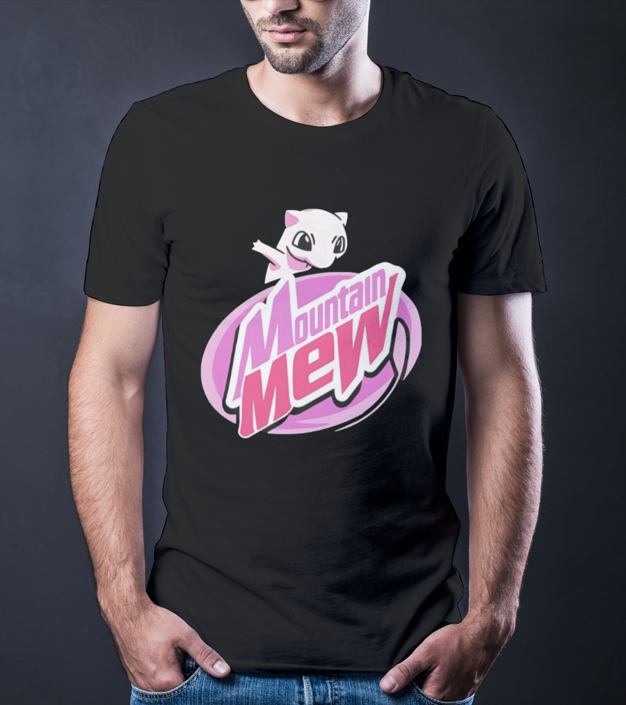Mountain Mew Cat Pokémon T-Shirt