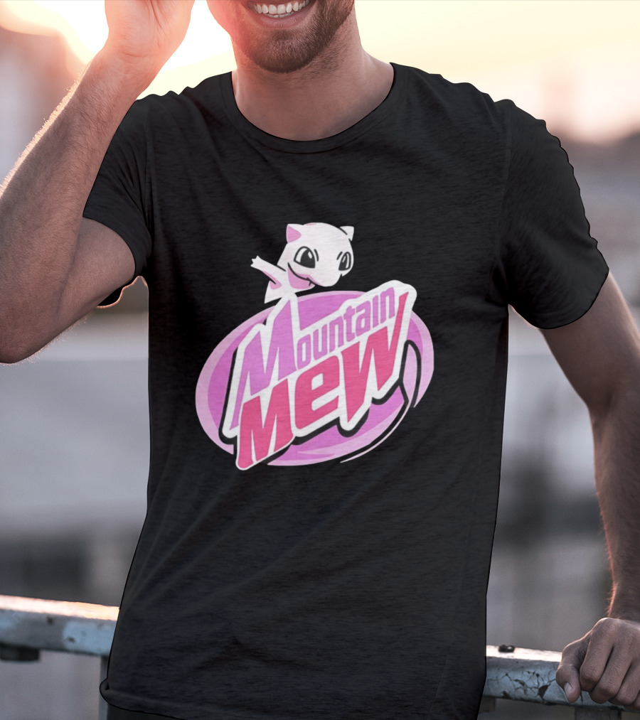 Mountain Mew Cat Pokémon T-Shirt