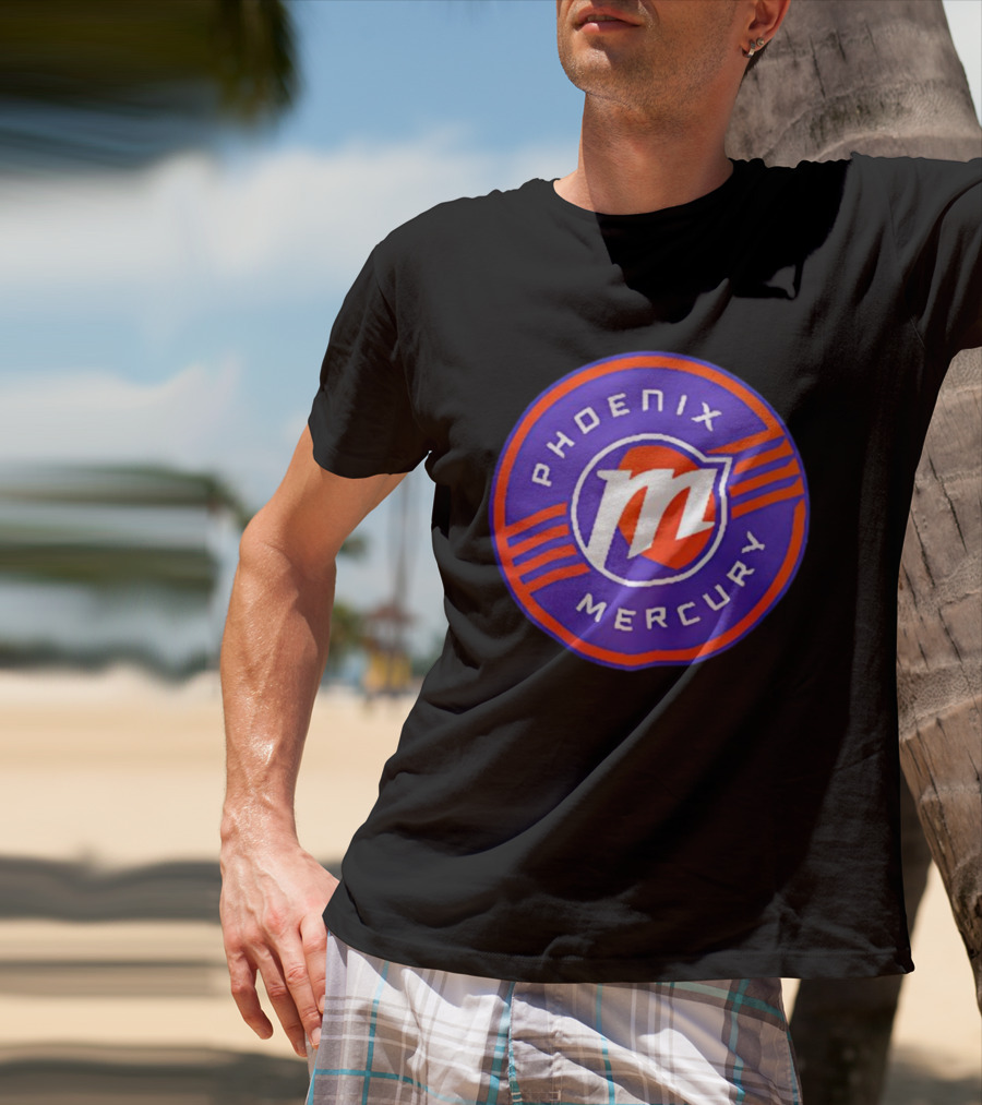 Phoenix Mercury WNBA Team Icon Purple Circle T-Shirt