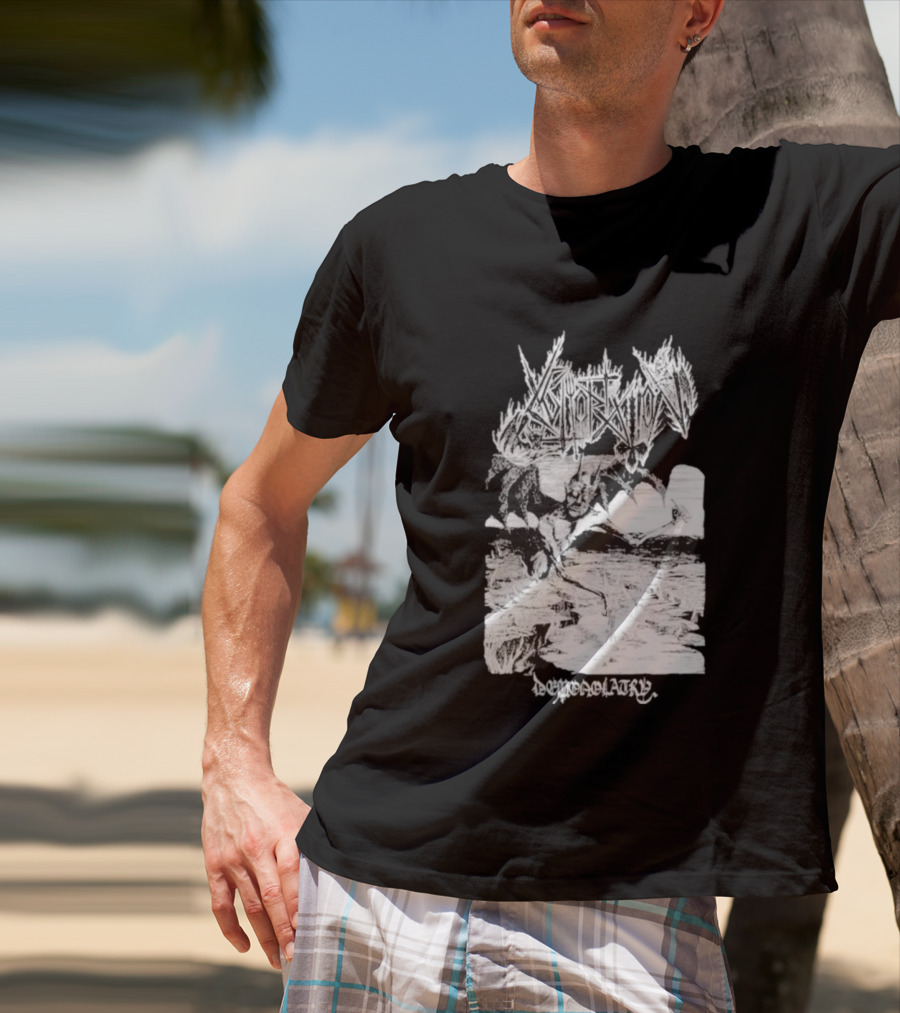 Abhorration Demonolatry Gothic Demon Artwork T-Shirt