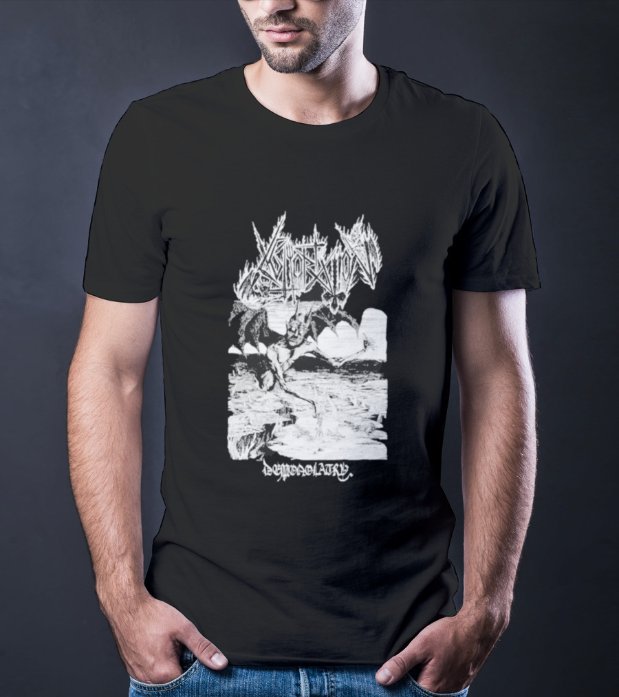 Abhorration Demonolatry Gothic Demon Artwork T-Shirt
