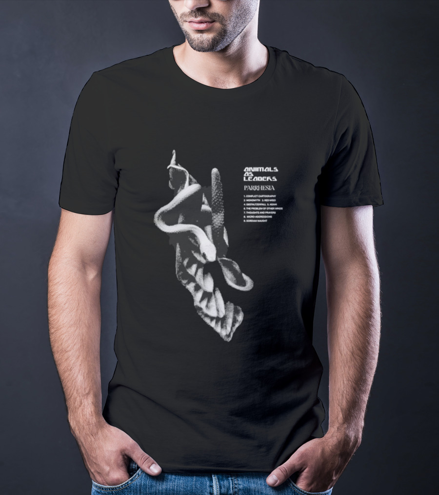 Parrhesia Snake Animals As Leaders Band Merchandise T-Shirt