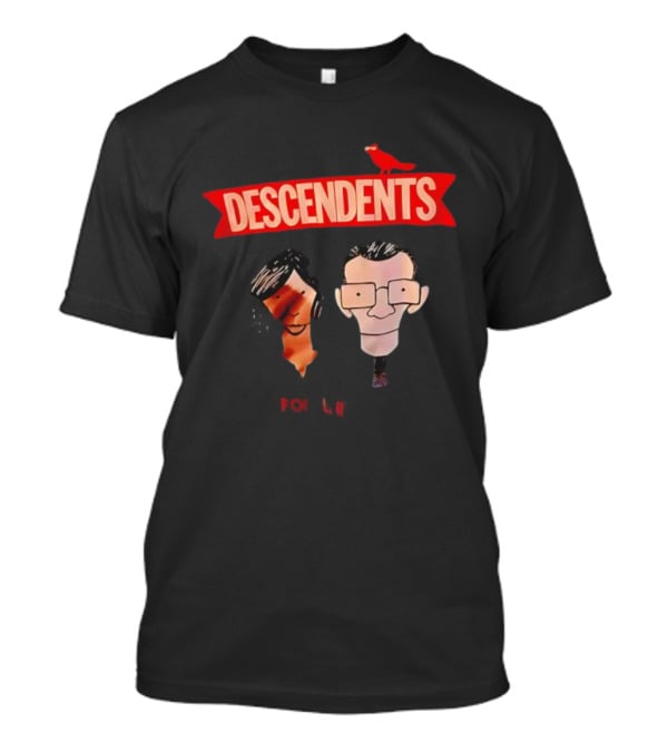 Descendents Band Portland 2025 Event With Iconic Cartoon Characters T-Shirt