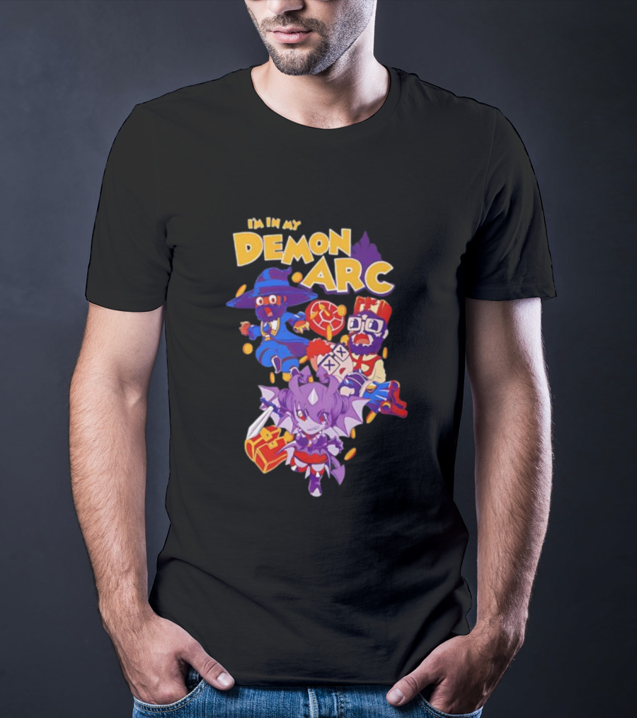 I’m In My Demon Arc Anime Characters Adventure T-Shirt