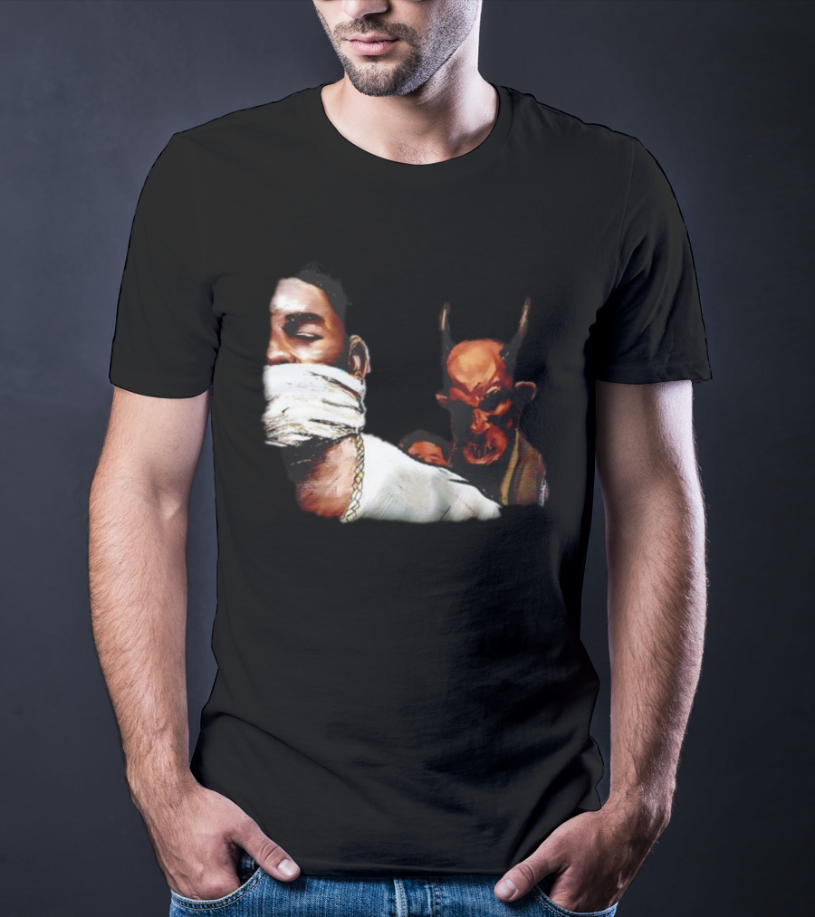 The Uncomfortable Truth Ransom Conductor Williams Devil On Shoulder Artwork T-Shirt