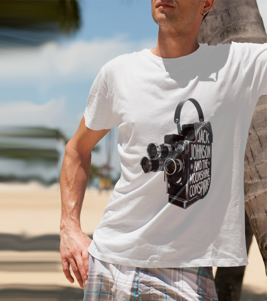 Jack Johnson And The Moonshine Conspiracy Bolex Camera T-Shirt