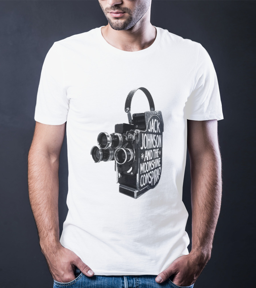 Jack Johnson And The Moonshine Conspiracy Bolex Camera T-Shirt