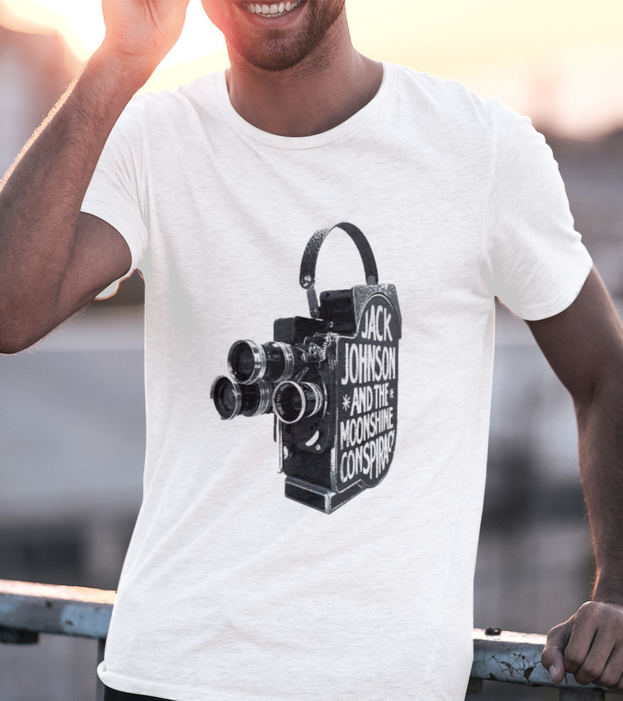 Jack Johnson And The Moonshine Conspiracy Bolex Camera T-Shirt