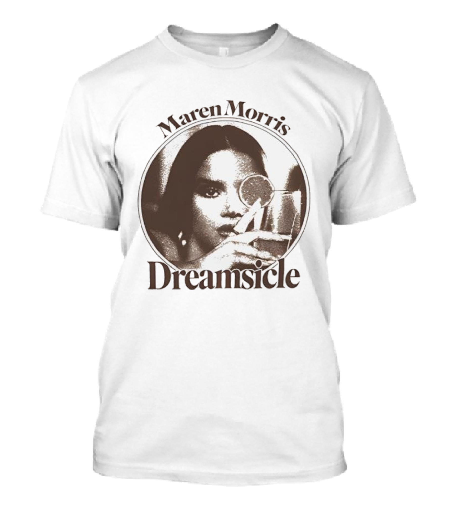 Maren Morris Dreamsicle Album Cover Black And White Portrait Image T-Shirt