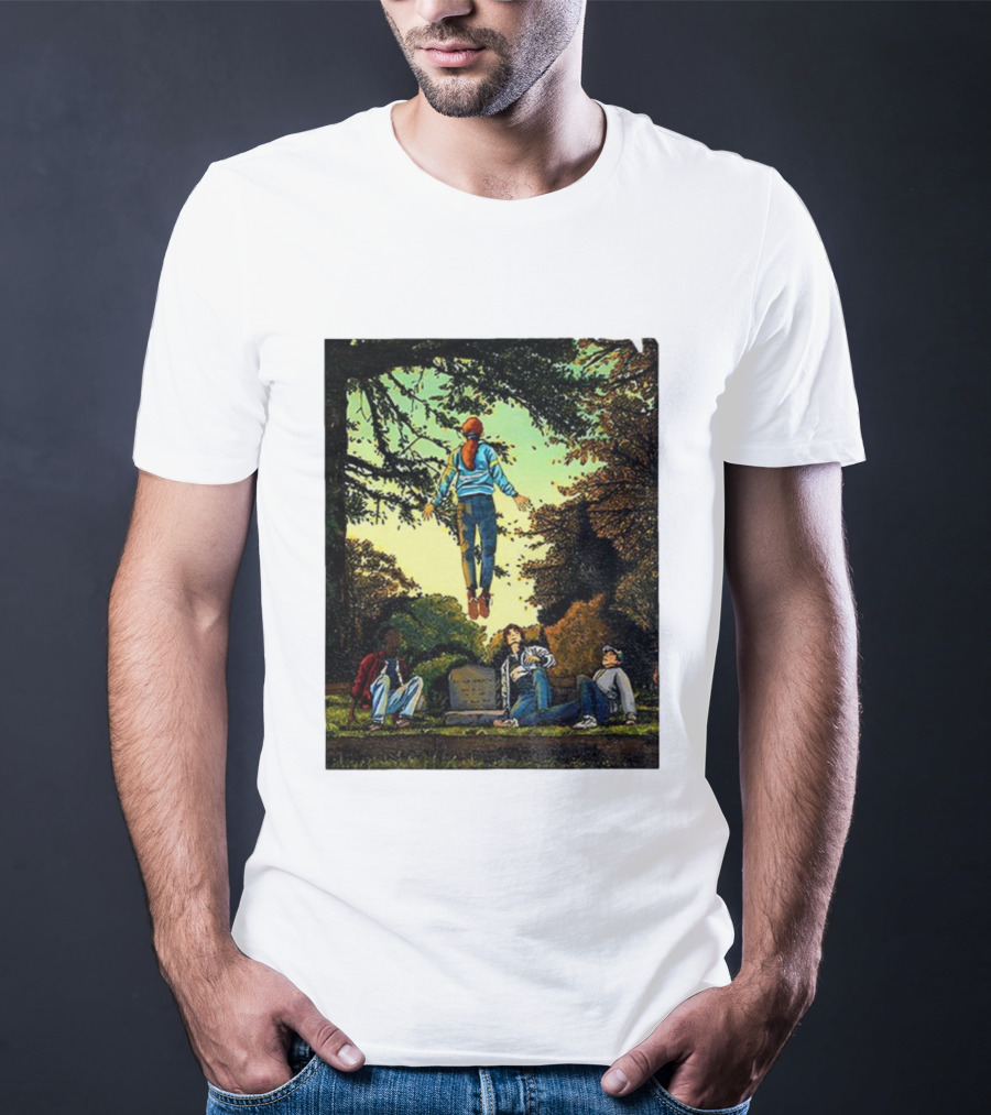 Running Up That Hill Max Friends Scene 80s Adventure T-Shirt