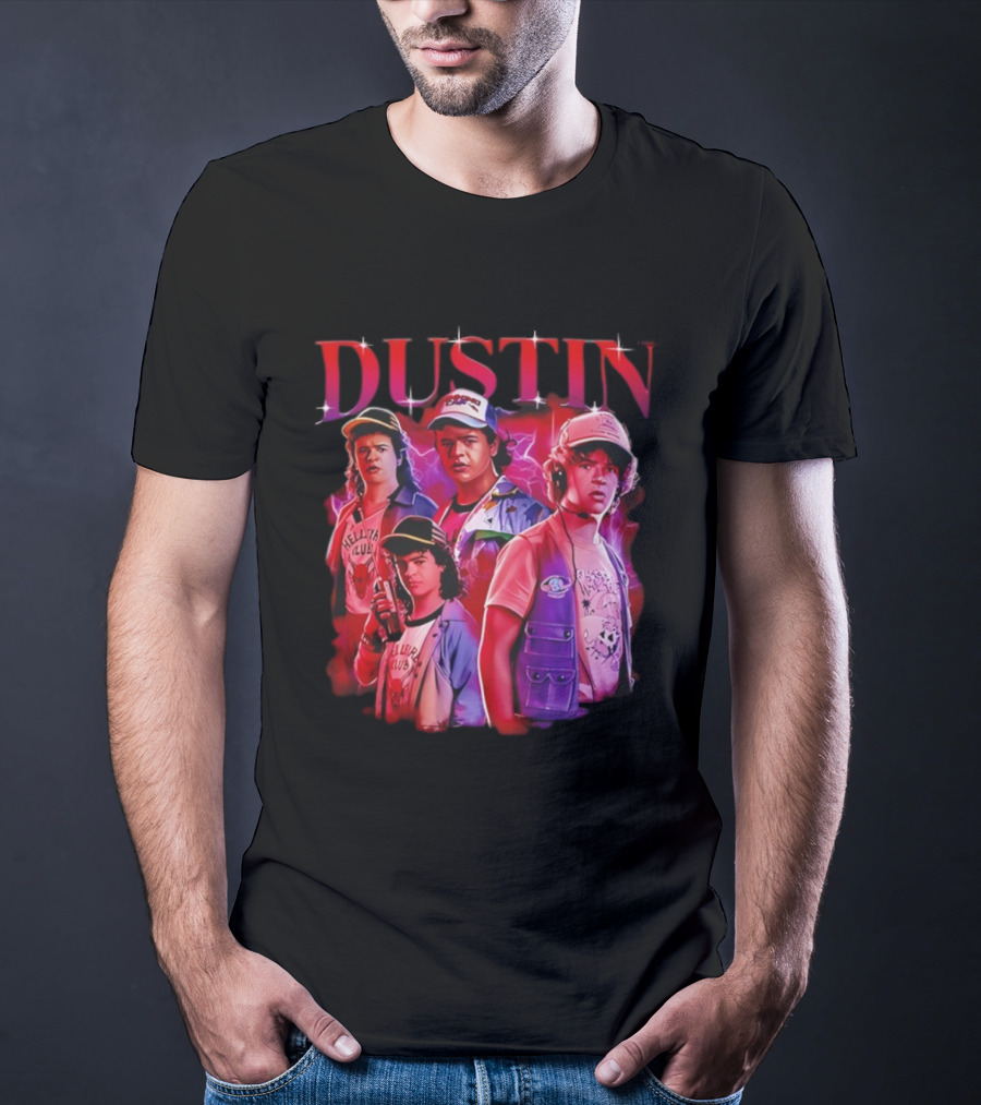 Dustin Henderson Stranger Things Hellfire Club Series T-Shirt