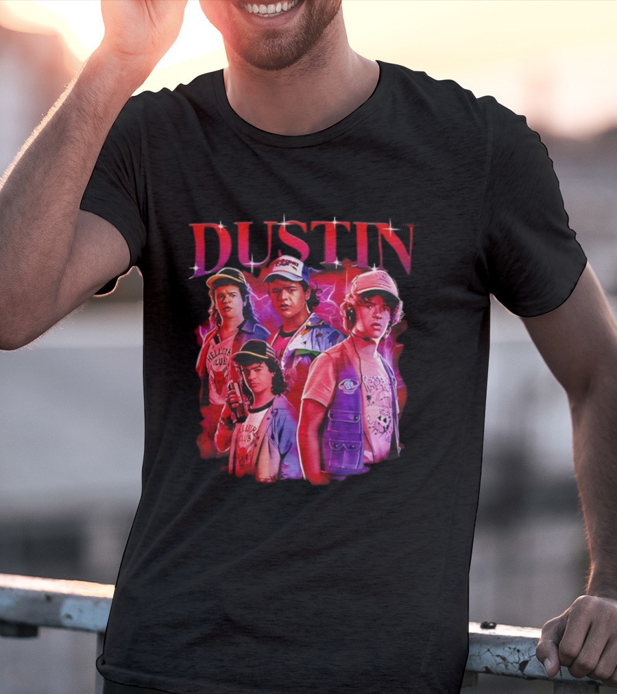 Dustin Henderson Stranger Things Hellfire Club Series T-Shirt