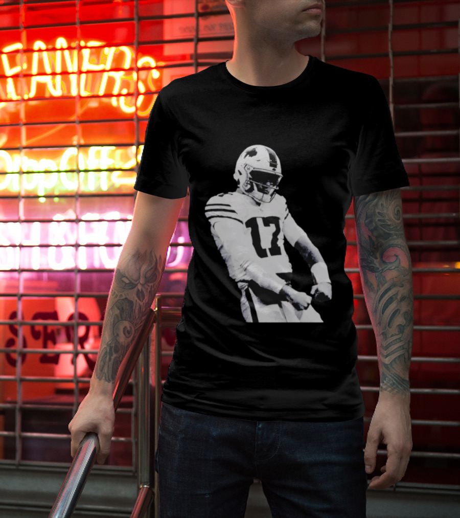 Buffalo Bills Flex Hey-ey-Ey-ey Number 17 Football Celebration T-Shirt