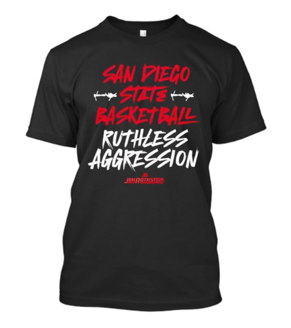 San Diego State Basketball Ruthless Aggression Jourokutin T-Shirt