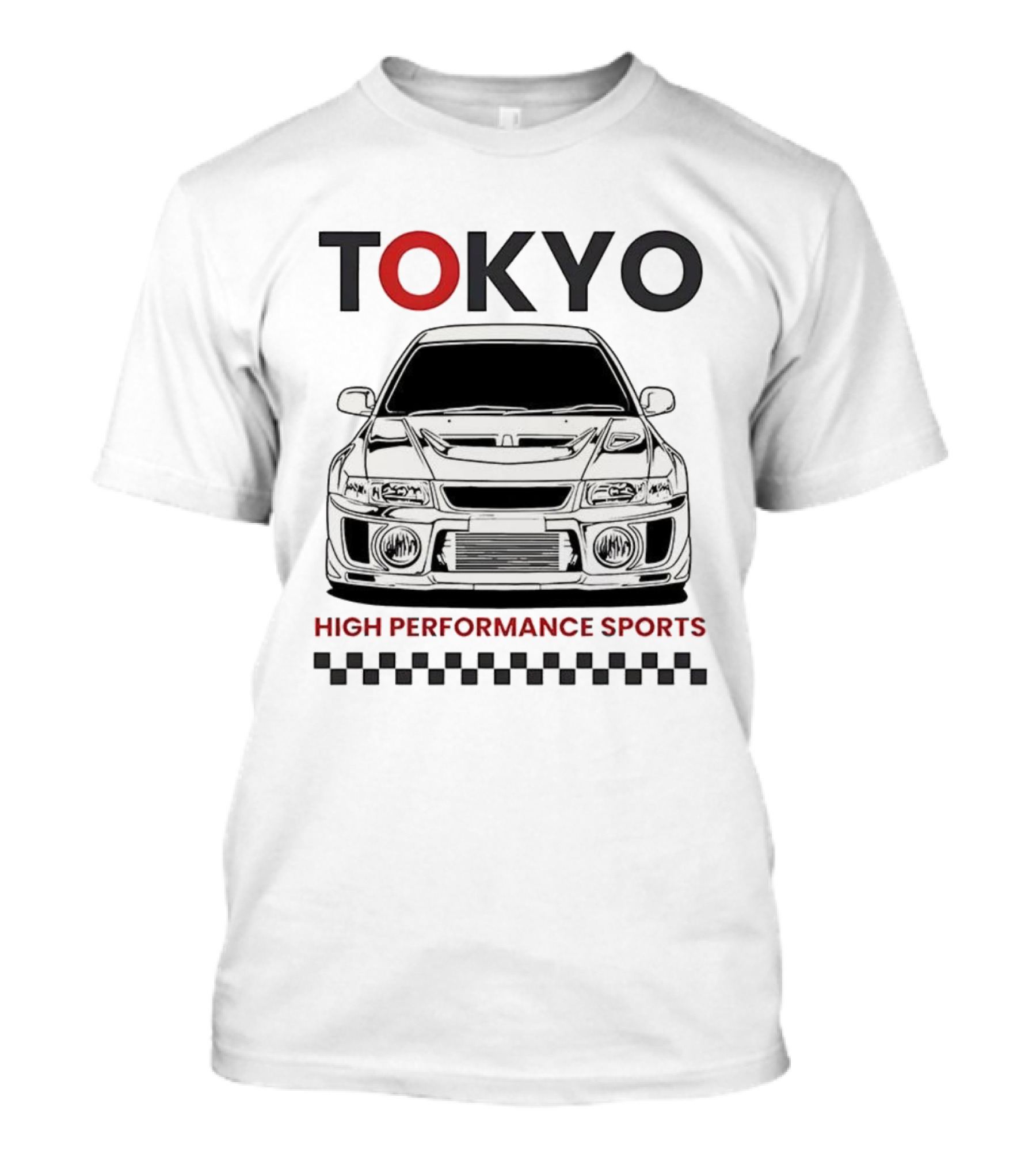 Tokyo High Performance Sports Japanese Car Models T-Shirt