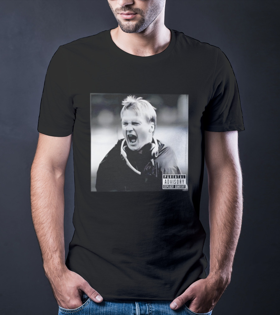 Coach Gruden Parental Advisory Explicit Content Album Cover T-Shirt