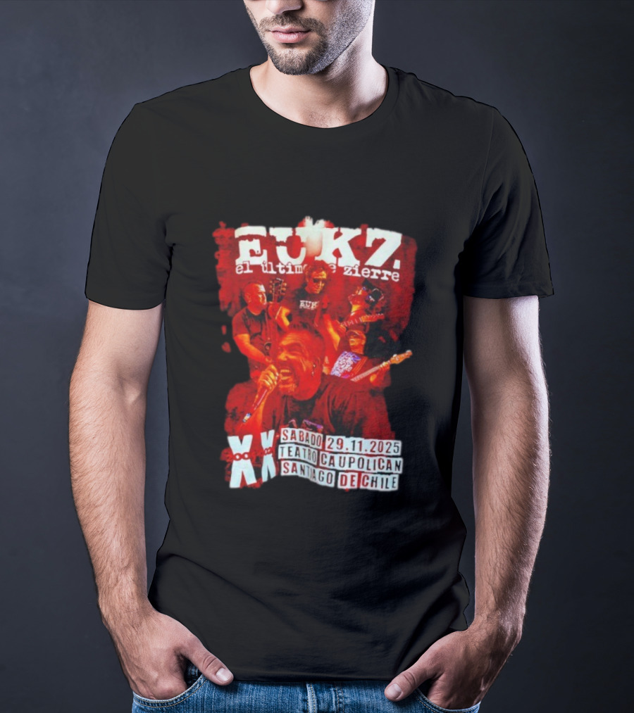 El Último Ke Zierre Santiago Chile Concert Teatro Caupolicán 29.11.2025 T-Shirt