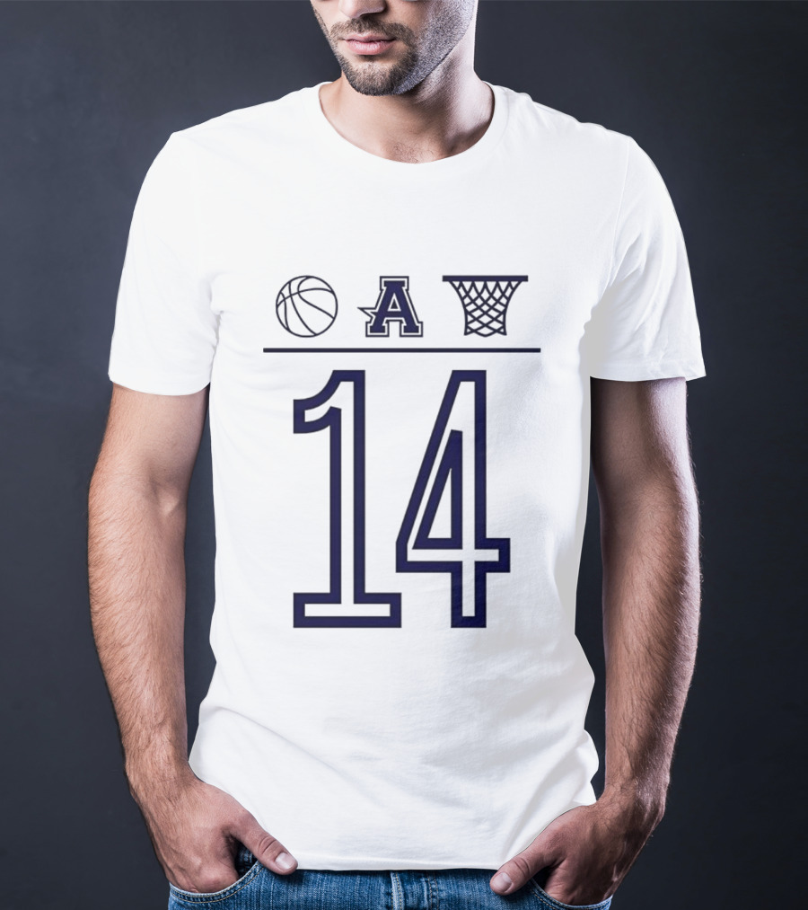 Basketball A Basket Ball Number 14 T-Shirt