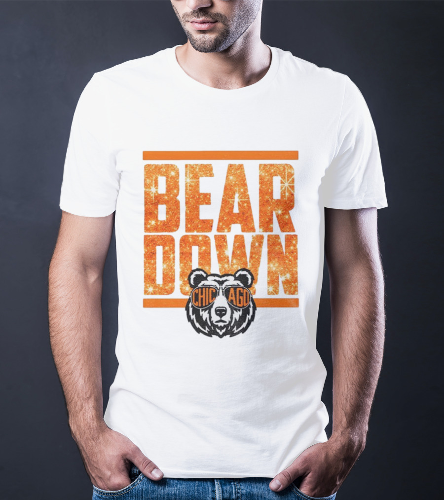 Bear Down Chicago Bears Mascot NFL Football Good Better Best T-Shirt