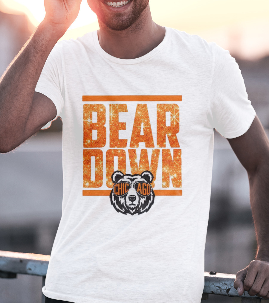 Bear Down Chicago Bears Mascot NFL Football Good Better Best T-Shirt
