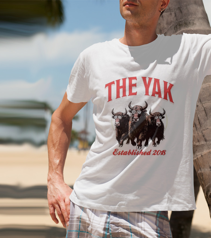The Yak Established 2018 Bulls Podcast Dave Portnoy T-Shirt