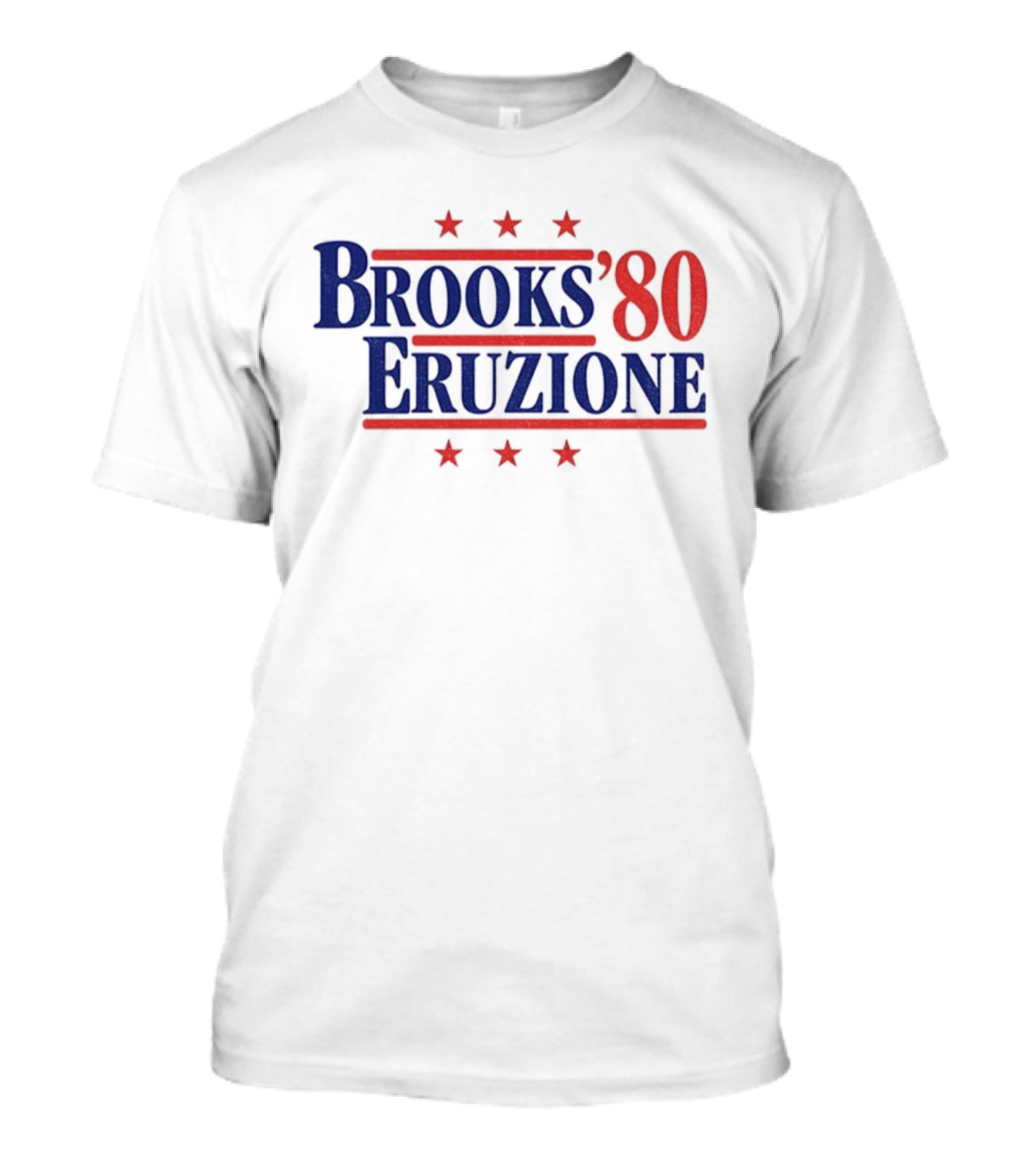 Brooks & Eruzione '80 Hockey Legends Mike Eruzione Herb Brooks For President Fan T-Shirt