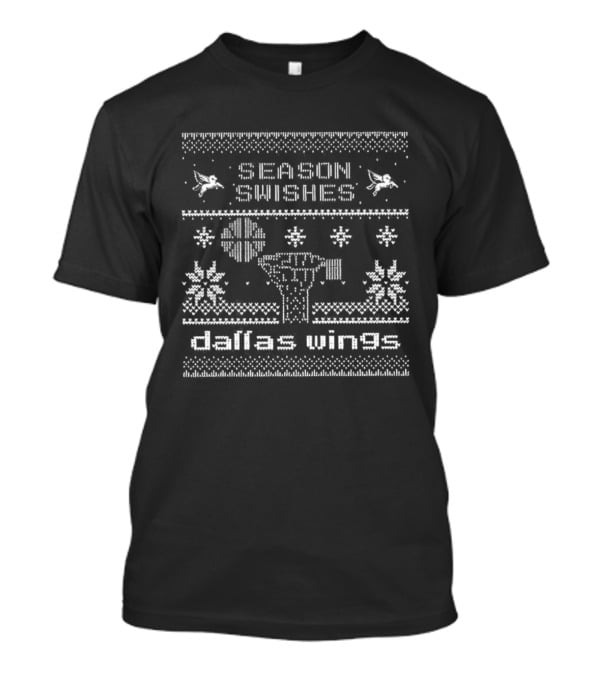 Season Swishes Dallas Wings Christmas Basketball Sweater T-Shirt