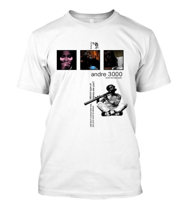Andre 3000 Stank You Very Much Three Iconic Portraits T-Shirt