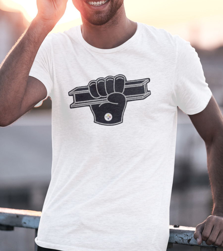 Pittsburgh Steelers Golf Wang Foam Fist Emblem T-Shirt
