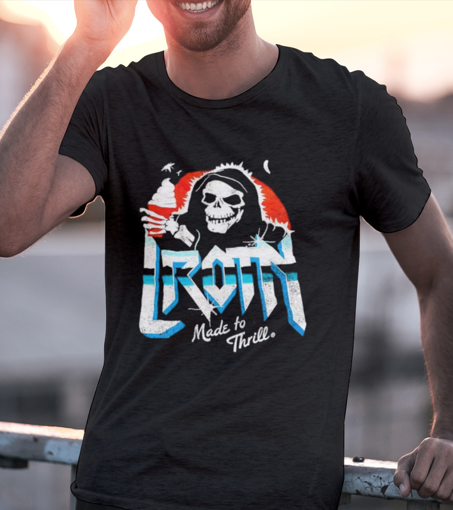 LROTN Made To Thrill Skeleton Ride Night Adventure T-Shirt