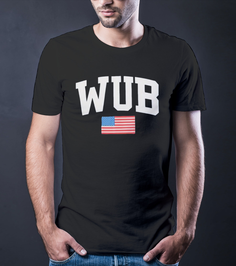WUB American Flag Paymoneywubby Design T-Shirt