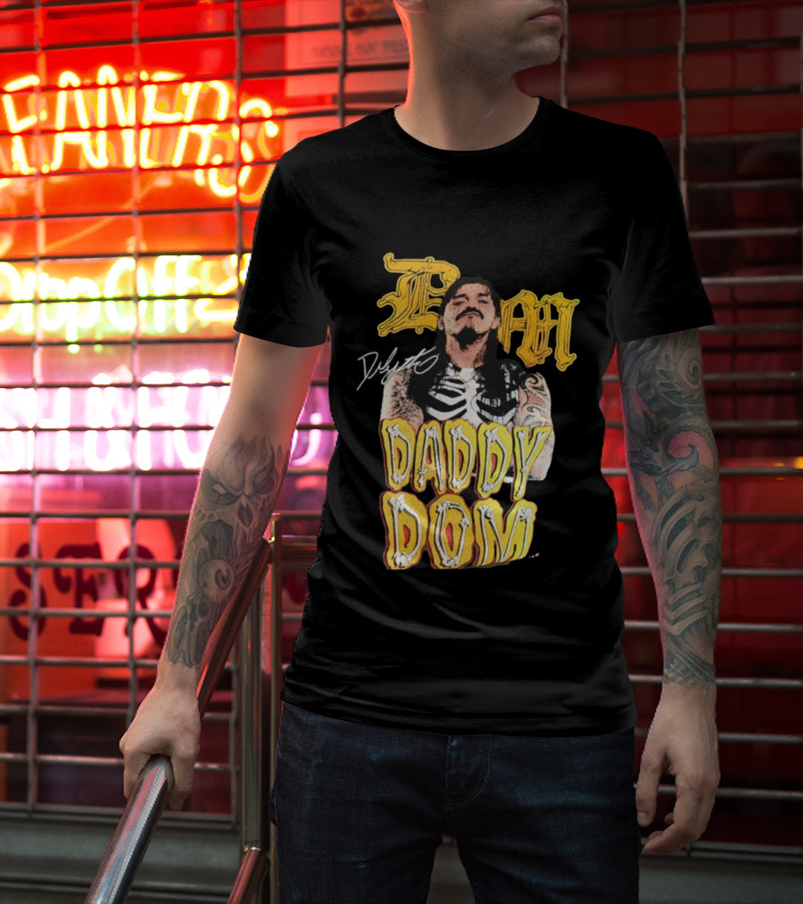 Dominik Mysterio Daddy Dom Signature WWE Papi T-Shirt