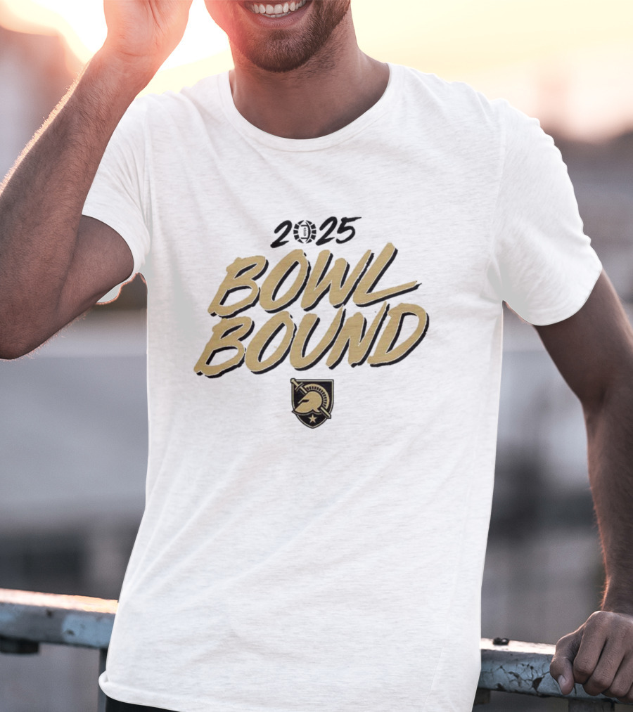 2025 Bowl Bound Army Black Knights T-Shirt