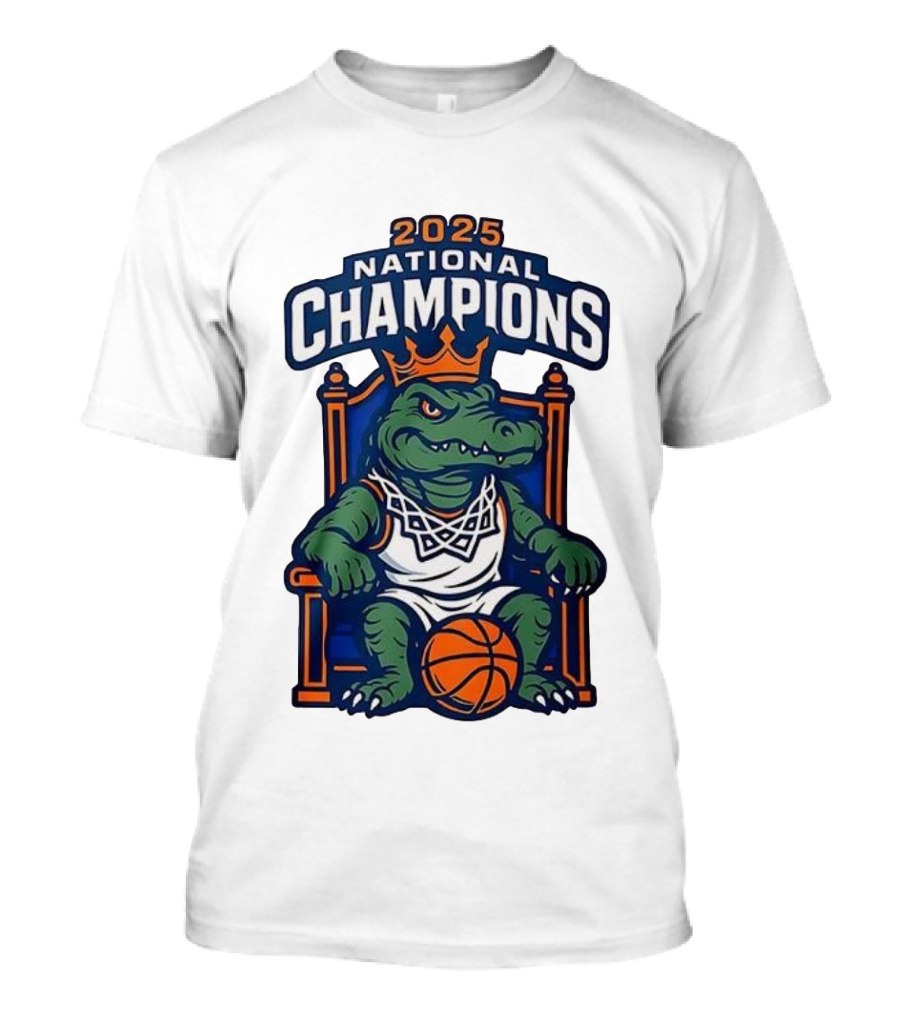 2025 Florida Gators Basketball Mascot National Champions T-Shirt