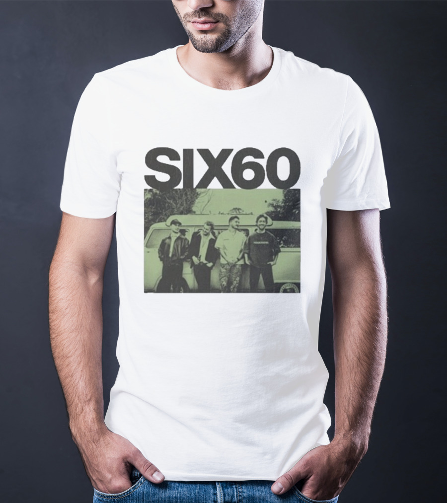 SIX60 The Van Band Photo Vintage Style T-Shirt