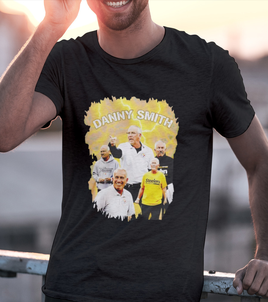 Danny Smith Pittsburgh Steelers Fan Coach Tribute T-Shirt