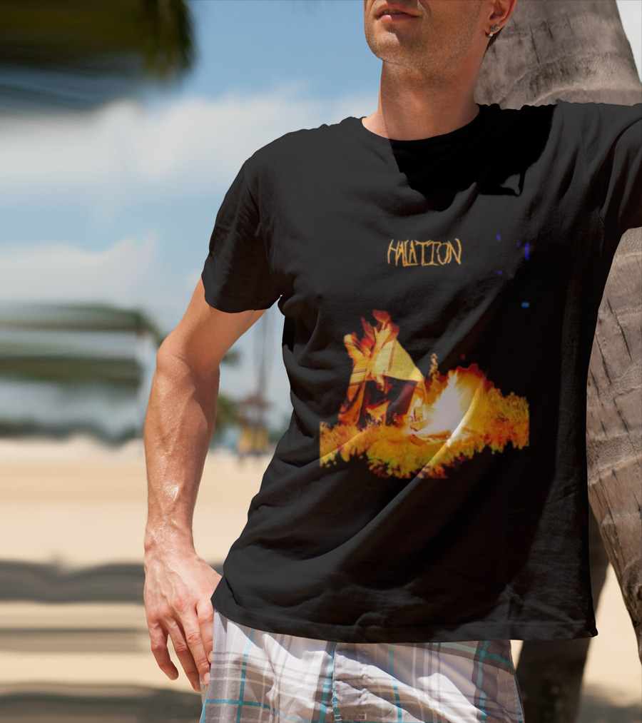 Halation Campfire Tour 2026 Cozy Wilderness Adventure T-Shirt