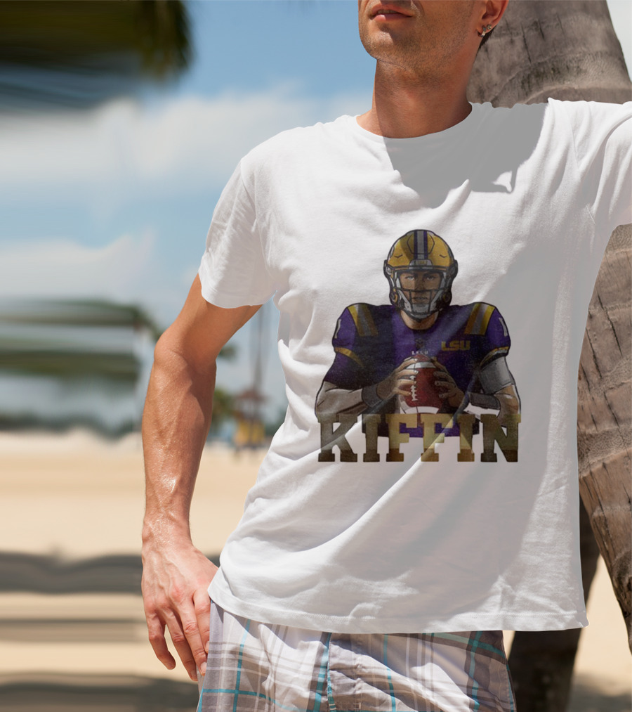 Kiffin Lane Kiffin NCAA LSU Football Captain T-Shirt