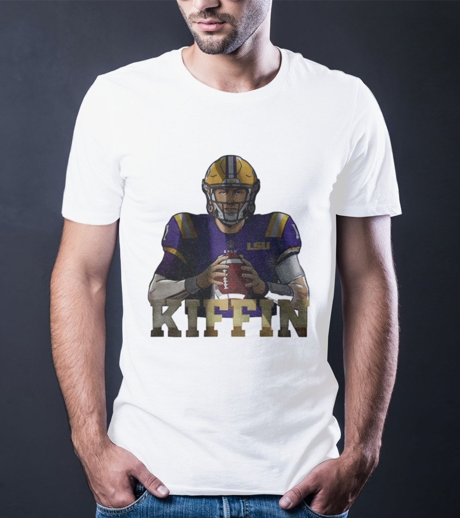 Kiffin Lane Kiffin NCAA LSU Football Captain T-Shirt