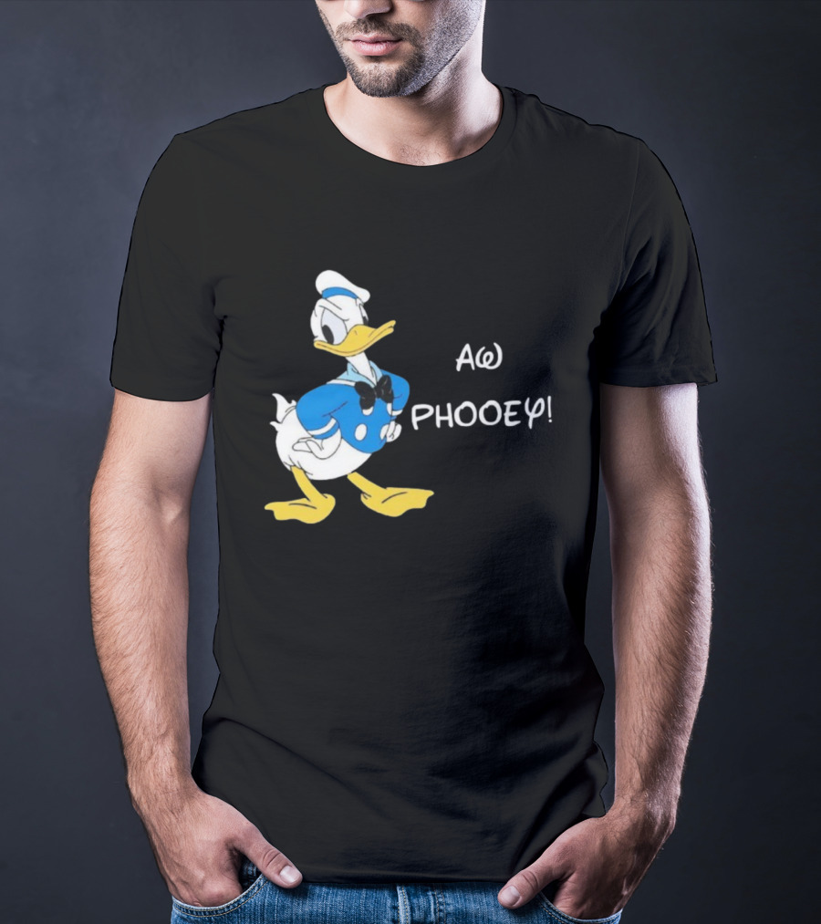 Donald Duck Aw Phooey Comic Pose Expression T-Shirt