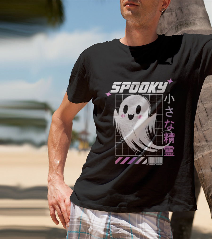 Spooky Ghost Cute Kawaii Spirit T-Shirt