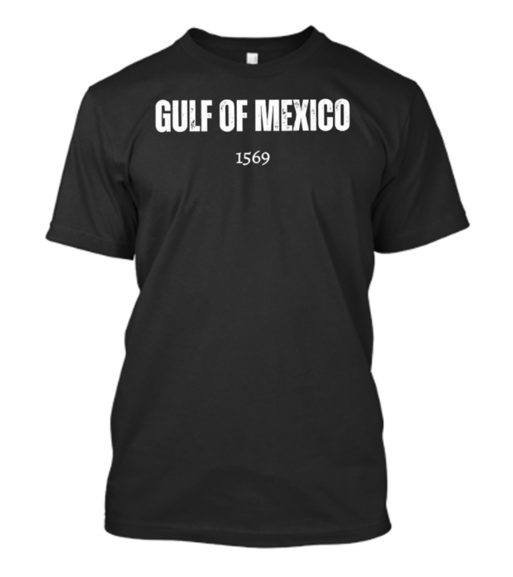 Gulf Of Mexico 1569 Vintage Maritime Exploration T-Shirt