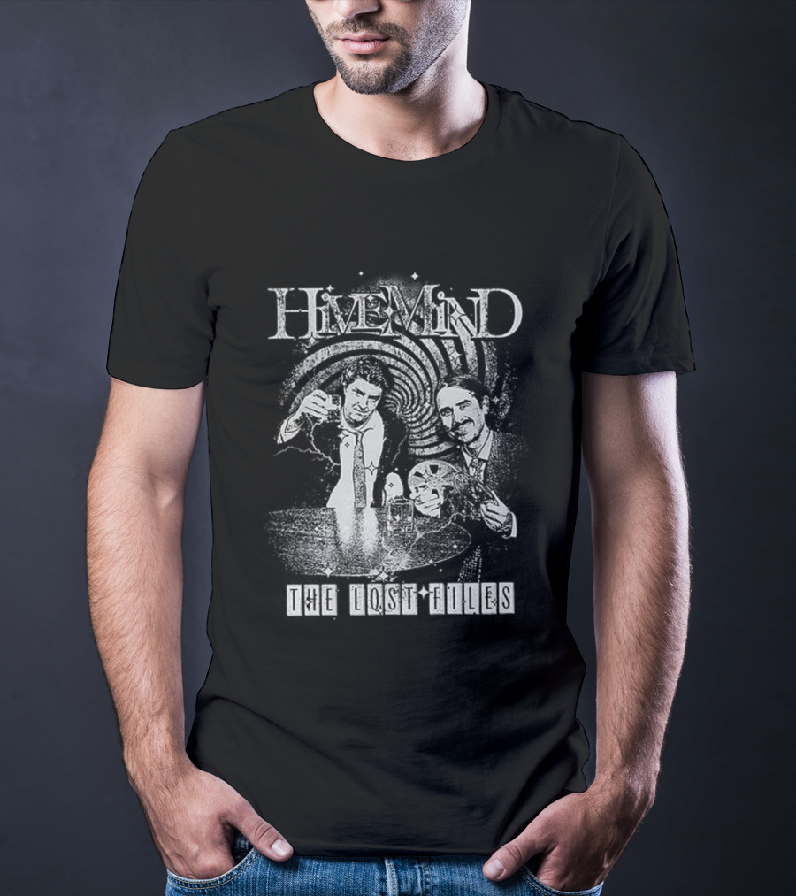 Hivemind Brain Drinking Signals The Lost Files T-Shirt